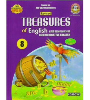 Cordova Treasures of English Main Coursebook  Class- 8